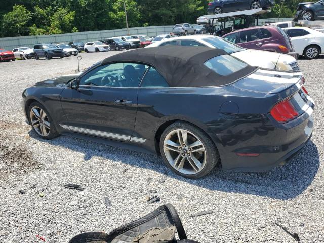FORD MUSTANG 2020 black  gas 1FATP8UH7L5147470 photo #3