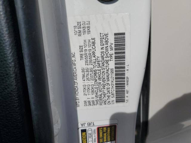 2019 ACURA RDX - 5J8TC1H31KL011956