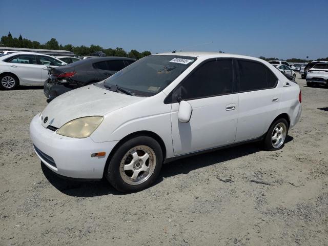 TOYOTA PRIUS 2002 white  hybrid engine JT2BK12U920063764 photo #1