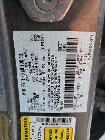 2021 FORD BRONCO SPO 3FMCR9A61MRA69050