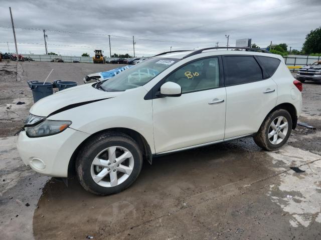 NISSAN MURANO S 2009 white  gas JN8AZ18U69W024647 photo #1