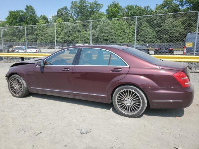 Vin: wddng8gb7aa345891, lot: 59798625, mercedes-benz s-class 550 4matic 20102