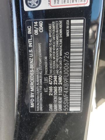 2015 MERCEDES-BENZ C 300 4MAT 55SWF4KB9FU006726