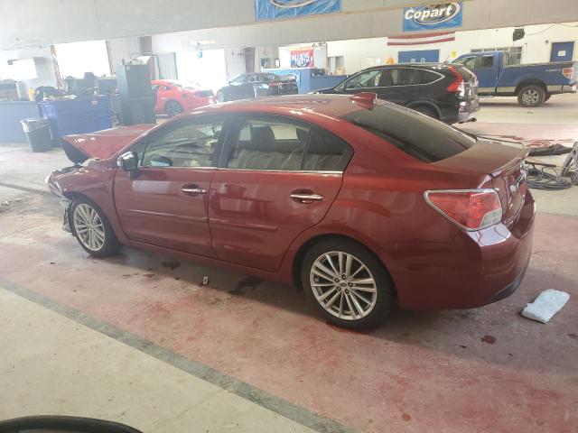 SUBARU IMPREZA LI 2016 burgundy sedan 4d gas JF1GJAN66GH017935 photo #3