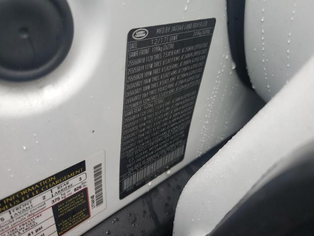 2018 LAND ROVER RANGE ROVE SALYL2RN1JA744148