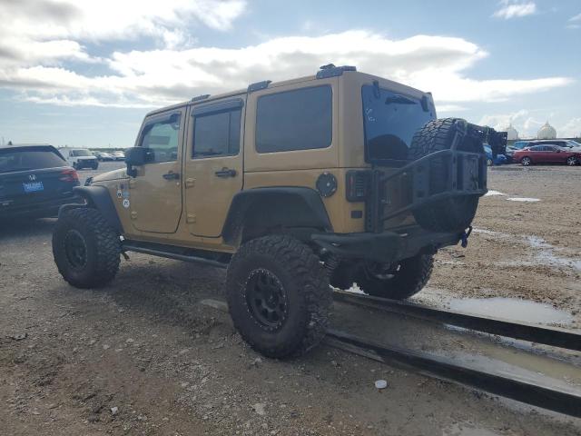 JEEP WRANGLER U 2012 tan  flexible fuel 1C4BJWEG5CL281584 photo #3