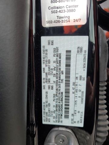 2020 FORD ESCAPE SE - 1FMCU0G64LUB62346