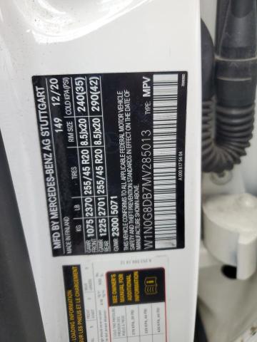 2021 MERCEDES-BENZ GLC 300 W1N0G8DB7MV285013