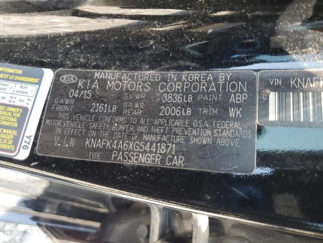 2016 KIA FORTE LX KNAFK4A6XG5441871