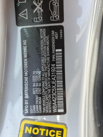 2018 BMW 430XI WBA4Z3C5XJEA31924