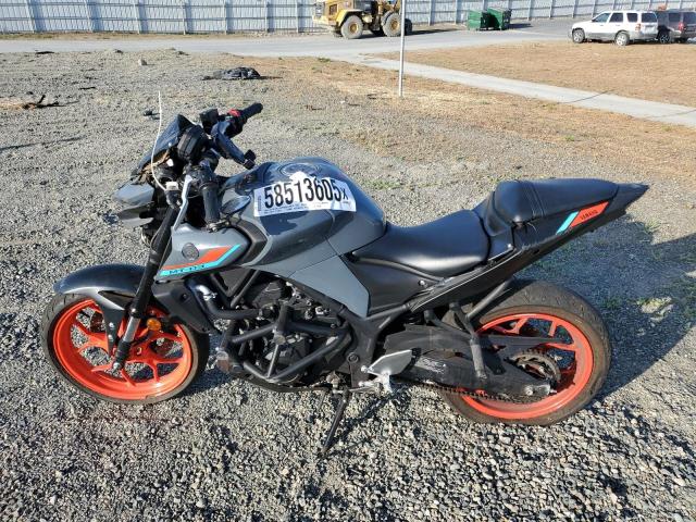 YAMAHA MT-03 2021 gray  gas MH3RH20Y1MK005754 photo #4