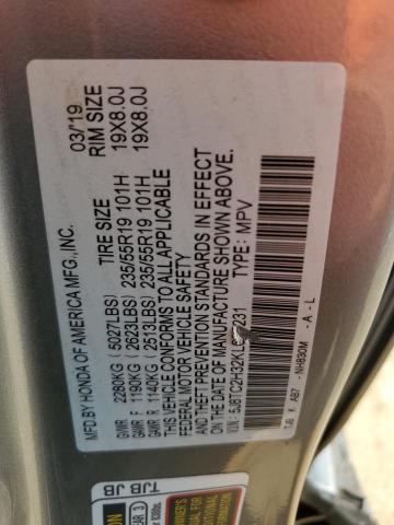 2019 ACURA RDX 5J8TC2H32KL037231