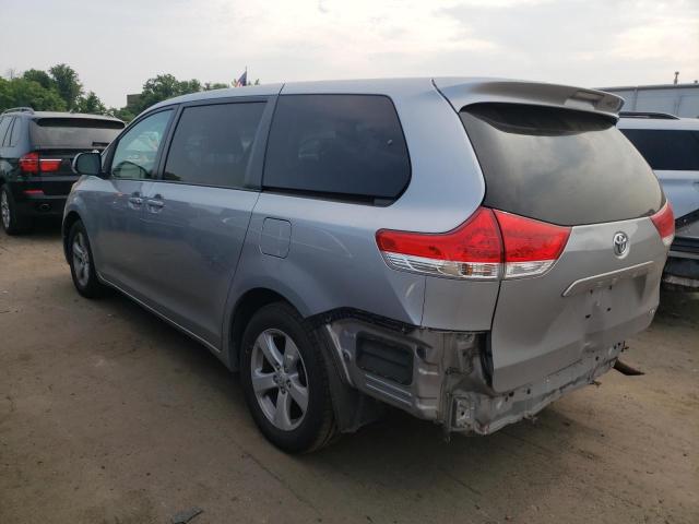 Vin: 5tdka3dc0cs009374, lot: 59207825, toyota sienna base 20122