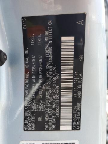2015 TOYOTA SIENNA LE 5TDKK3DC0FS605649