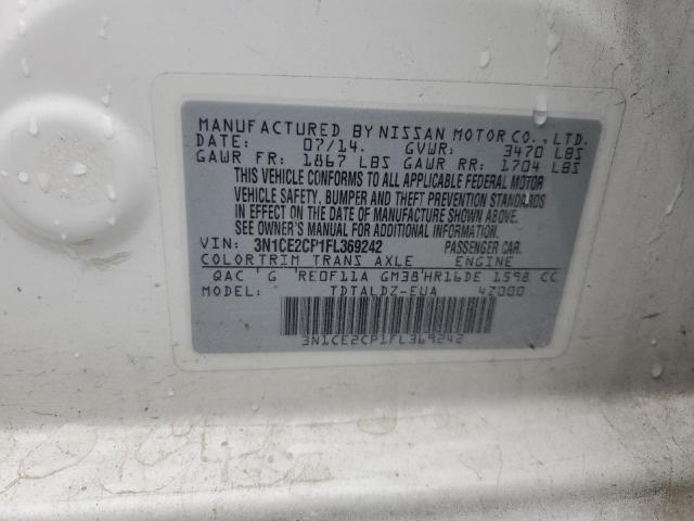 2015 NISSAN VERSA NOTE - 3N1CE2CP1FL369242