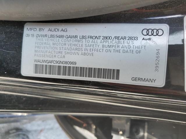 2016 AUDI A7 PREMIUM WAUWGAFC9GN080969