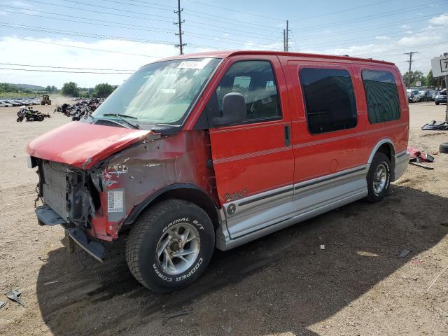 CHEVROLET EXPRESS G1 2000 red sports v gas 1GBFG15R6Y1185264 photo #1