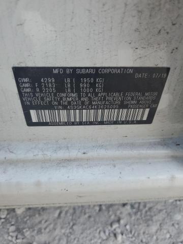 2019 SUBARU IMPREZA PR - 4S3GKAC64K3625095