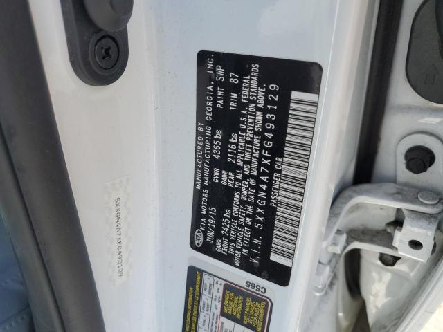 2015 KIA OPTIMA EX 5XXGN4A7XFG493129