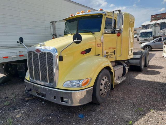 PETERBILT 384 2013 yellow  diesel 1XPVAP9XXDD191922 photo #3