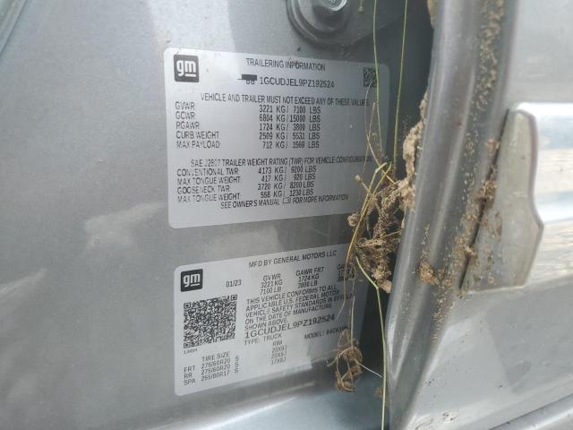 2023 CHEVROLET SILVERADO - 1GCUDJEL9PZ192524