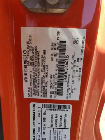 2015 FORD MUSTANG GT 1FA6P8CF3F5362135