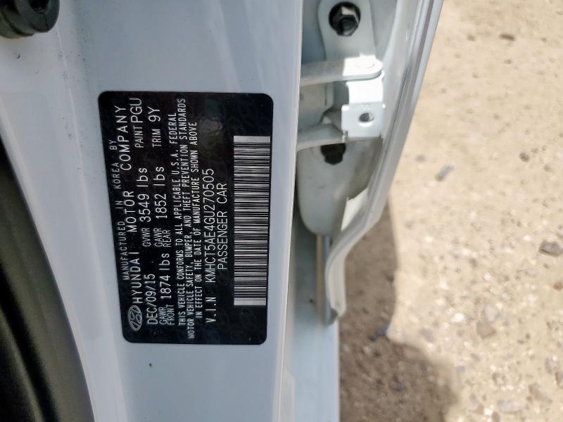 2016 HYUNDAI ACCENT SE - KMHCT5AE4GU270505