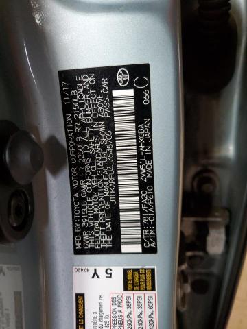 2018 TOYOTA PRIUS JTDKARFU4J3545705