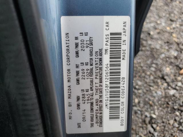 2015 MAZDA 6 SPORT - JM1GJ1U58F1206564