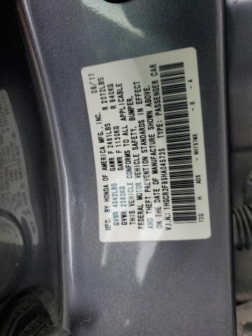 2017 HONDA ACCORD EXL - 1HGCR3F85HA045735