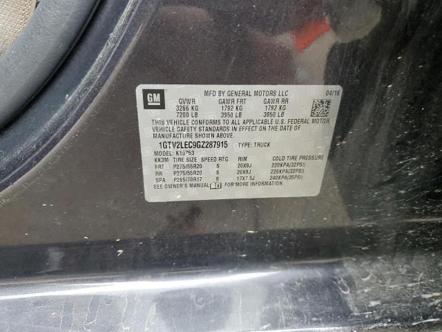 2016 GMC SIERRA K15 1GTV2LEC9GZ287915