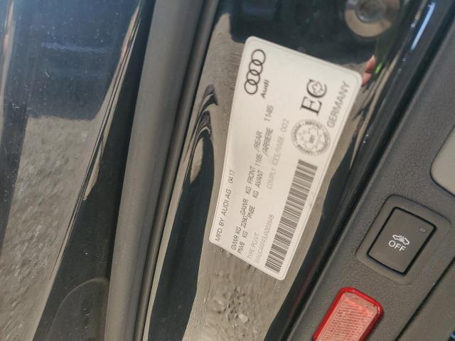 2018 AUDI S4 PRESTIG WAUC4AF43JA003548