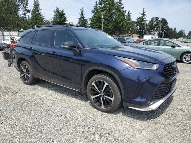 Vin: 5tdlzrbh1ns242276, lot: 61620285, toyota highlander xse 20224