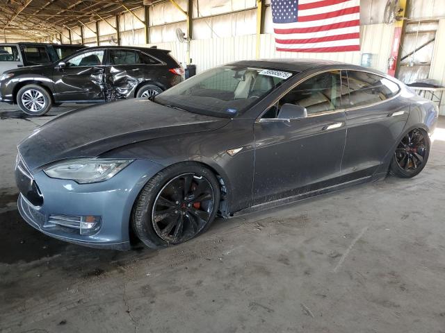Vin: 5yjsa1dn0dfp14798, lot: 59585675, tesla model s 2013 img_1