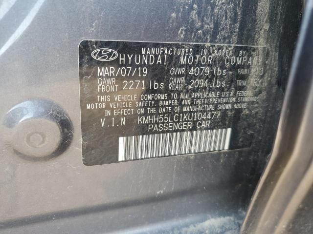 2019 HYUNDAI ELANTRA GT - KMHH55LC1KU104477