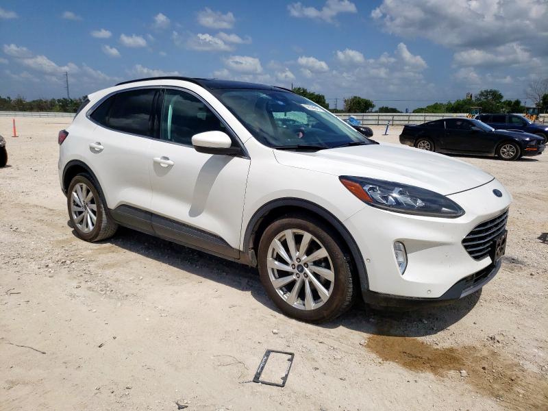 Vin: 1fmcu0dz6mua03327, lot: 59558845, ford escape titanium 20214