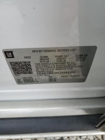 2018 BUICK ENCLAVE ES 5GAERBKW5JJ242305
