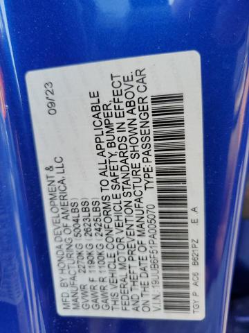 2023 ACURA TLX A-SPEC 19UUB6F51PA005070