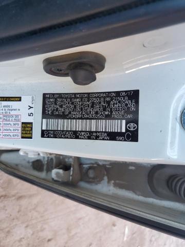 2017 TOYOTA PRIUS - JTDKBRFU9H3052562