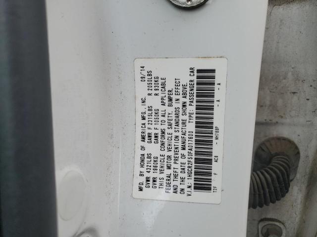 2015 HONDA ACCORD SPO - 1HGCR2F50FA017600
