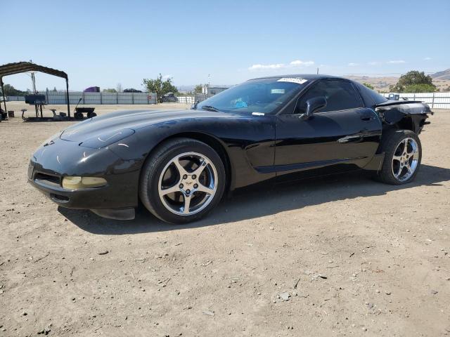 CHEVROLET CORVETTE 2002 black  gas 1G1YY22G425119119 photo #1