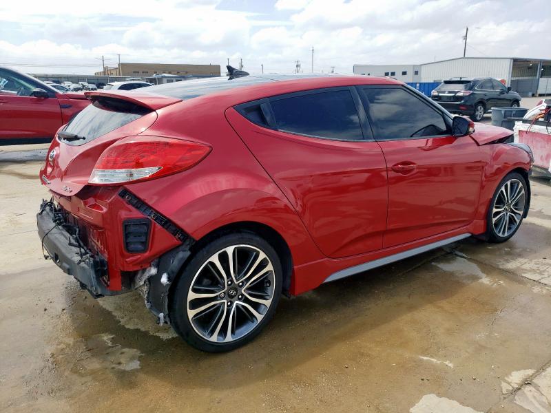 Vin: kmhtc6ae1gu273481, lot: 59571615, hyundai veloster turbo 20163