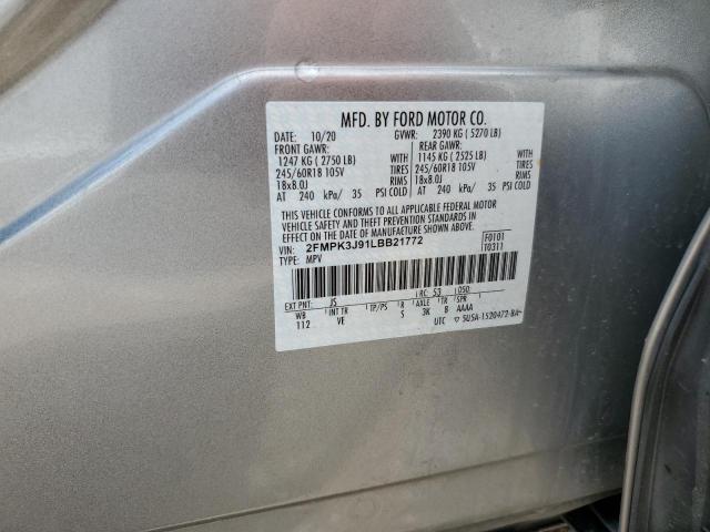 2020 FORD EDGE SEL - 2FMPK3J91LBB21772