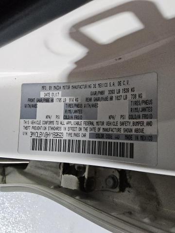 2017 TOYOTA YARIS IA 3MYDLBYV8HY169593