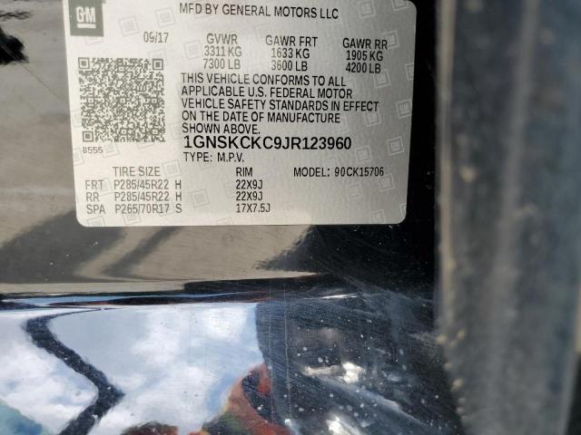 2018 CHEVROLET TAHOE K150 1GNSKCKC9JR123960