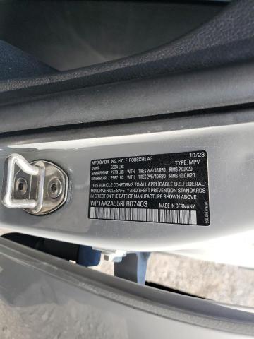 2024 PORSCHE MACAN BASE WP1AA2A55RLB07403