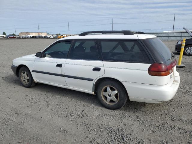 SUBARU LEGACY L 1997 white station gas 4S3BK4359V7309059 photo #3