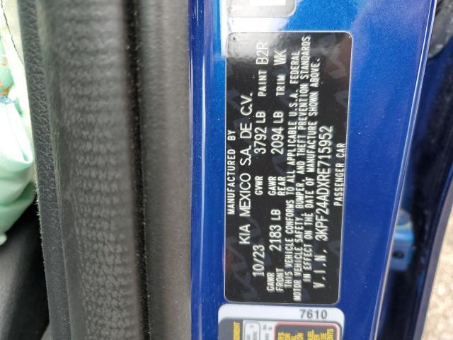 2024 KIA FORTE LX - 3KPF24ADXRE715952