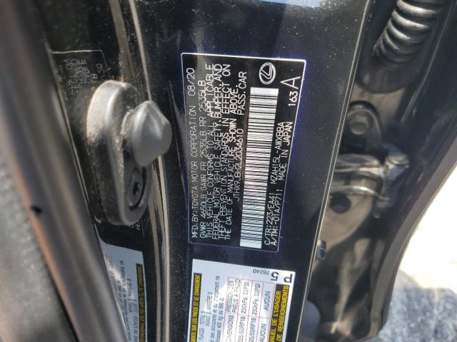 2020 LEXUS UX 250H JTHX9JBH2L2034610