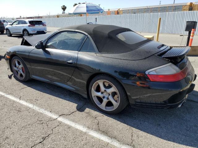 PORSCHE 911 CARRER 2004 black  gas WP0CA29944S653593 photo #3